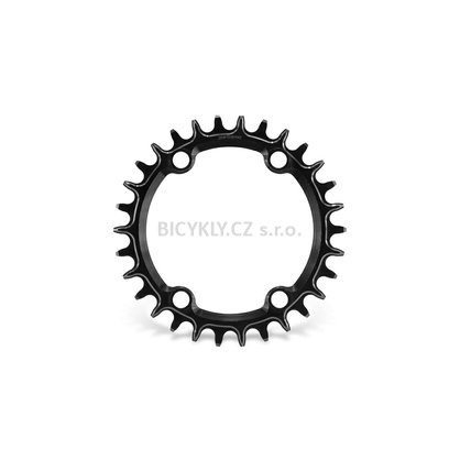 [30T R XTR 96BCD Black] 96 BCD for XTR M9000 (Round, 30T, Black).jpg
